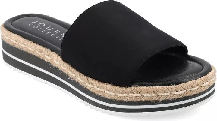 Journee Collection Rosey Slide Sandal