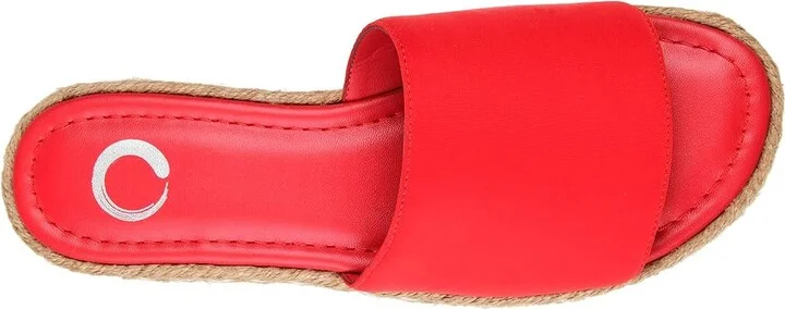 Journee Collection Rosey Women's Shoes Red : 11 W, Textile - Image 2