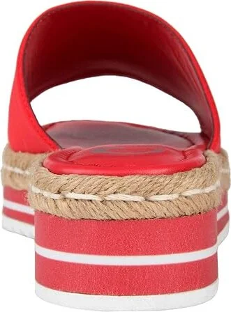 Journee Collection Rosey Women's Shoes Red : 11 W, Textile - Image 4