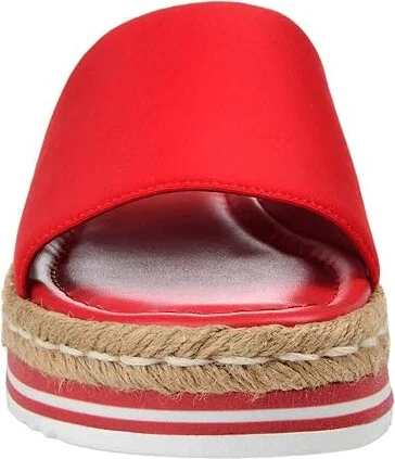 Journee Collection Rosey Women's Shoes Red : 11 W, Textile - Image 5