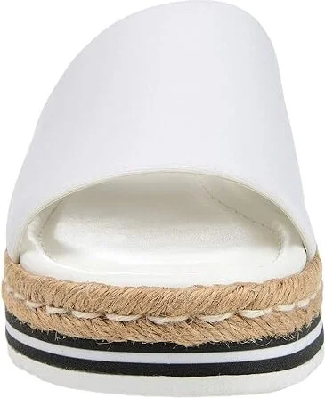 Journee Collection Rosey Women's Shoes White : 8.5 W, Textile - Image 5