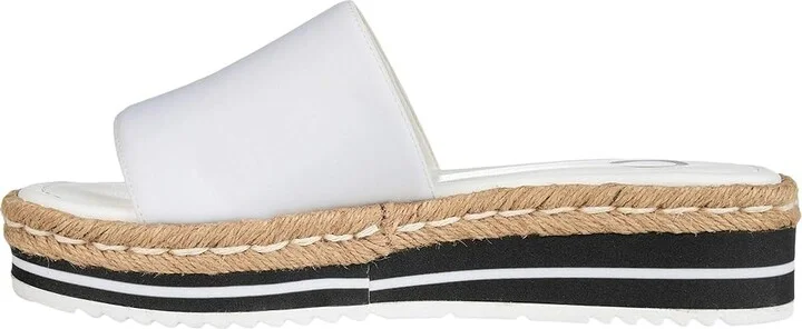Journee Collection Rosey Women's Shoes White : 8.5 W, Textile - Image 6