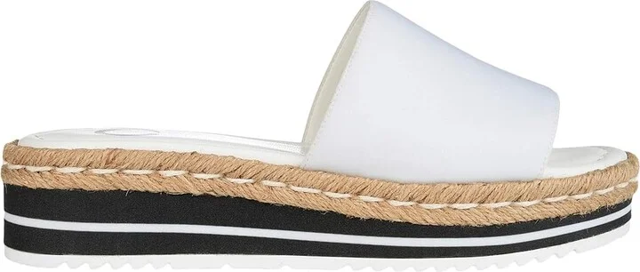 Journee Collection Rosey Women's Shoes White : 8.5 W, Textile - Image 7