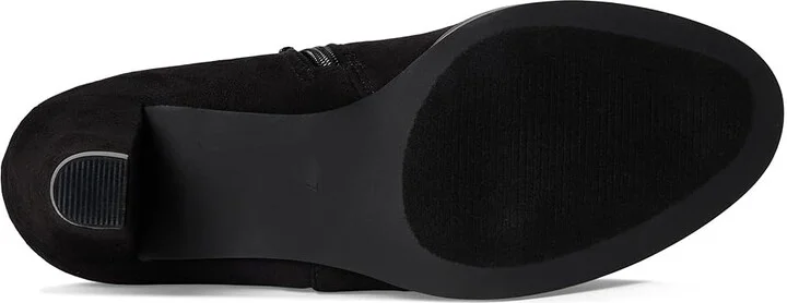 Journee Collection Sanzi Bootie Women's Boots Black : 11 W, Suede - Image 3