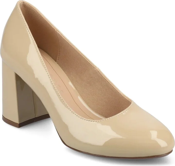 Beige Patent