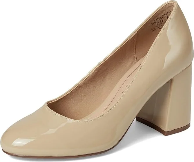 Journee Collection Seraphina Women's Shoes Beige : 7 M, Synthetic - Image 5