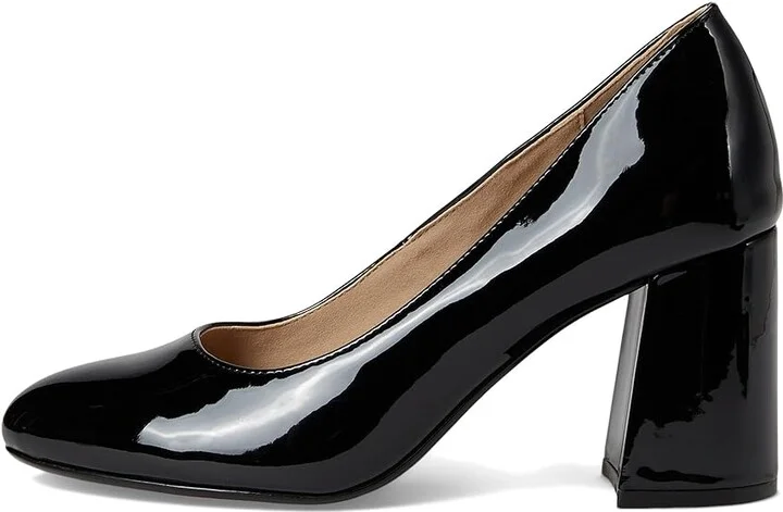 Journee Collection Seraphina Women's Shoes Patent/Black : 6 M, Synthetic - Image 6