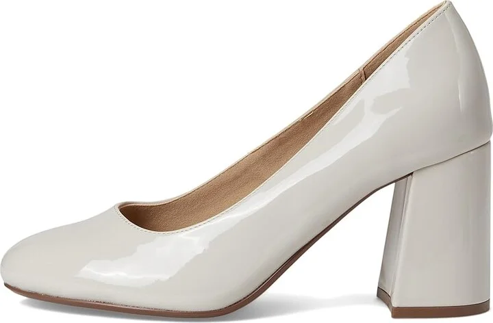 Journee Collection Seraphina Women's Shoes Patent/Bone : 6 M, Synthetic - Image 6