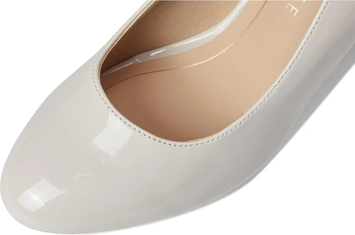 Journee Collection Seraphina Women's Shoes Patent/Bone : 6 M, Synthetic - Image 7