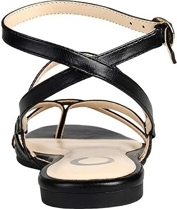 Journee Collection Serissa Sandal Women's Shoes Black : 6 M, Synthetic - Image 4