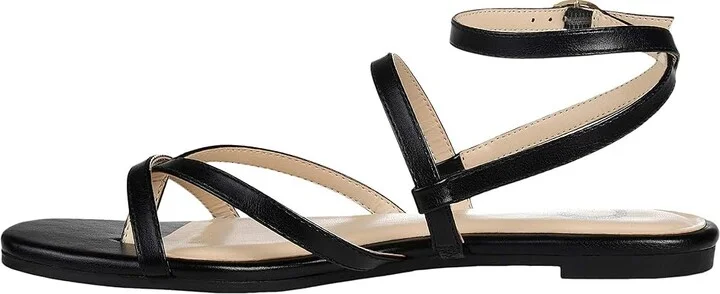 Journee Collection Serissa Sandal Women's Shoes Black : 6 M, Synthetic - Image 6