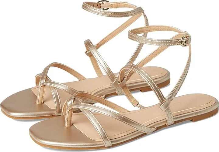 Journee Collection Serissa Sandal Women's Shoes Champagne : 7.5 M
