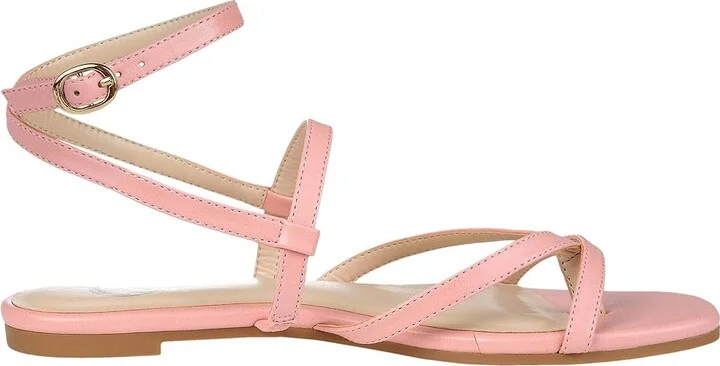 Journee Collection Serissa Sandal Women's Shoes Pink : 6 M, Synthetic - Image 7