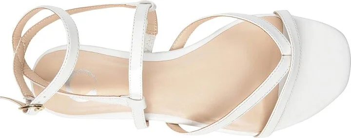 Journee Collection Serissa Sandal Women's Shoes White : 6 M, Synthetic - Image 2