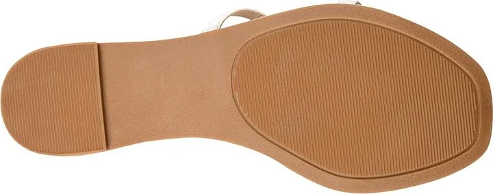Journee Collection Serissa Sandal Women's Shoes White : 6 M, Synthetic - Image 3