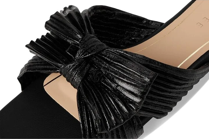 Journee Collection SERLINA Women's Sandals Black : 6 W, Synthetic - Image 7