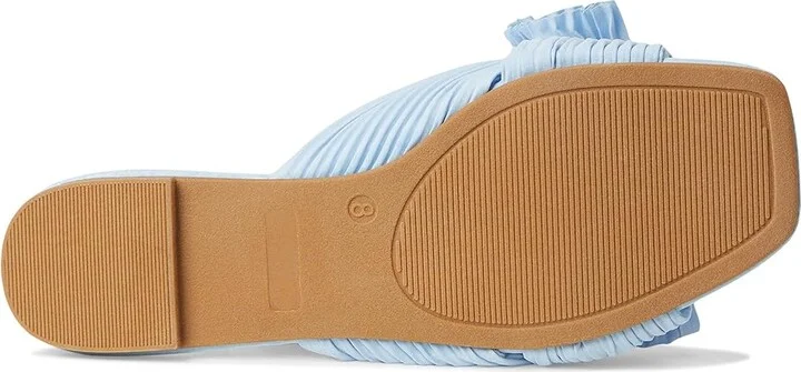 Journee Collection SERLINA Women's Sandals Light Blue : 8 M, Faux Leather - Image 3