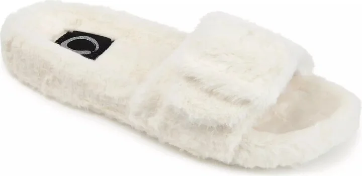Journee Collection Shadow Slide Sandal