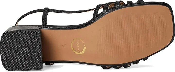 Journee Collection Shayana Women's Sandals Black : 9.5 M, Faux Leather - Image 3