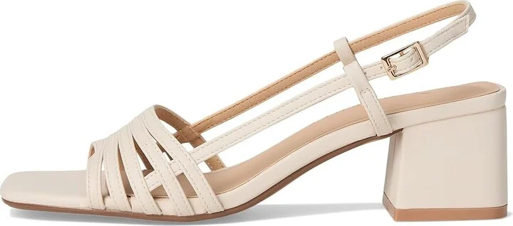 Journee Collection Shayana Women's Sandals Bone : 7 W, Faux Leather - Image 6