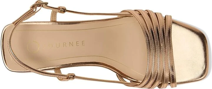 Journee Collection Shayana Women's Sandals Rose Gold : 10 M, Faux Leather - Image 2
