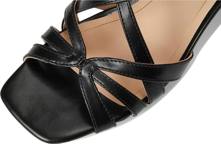 Journee Collection Shyla Women's Dress Sandals Black : 9.5 M, Faux Leather - Image 7