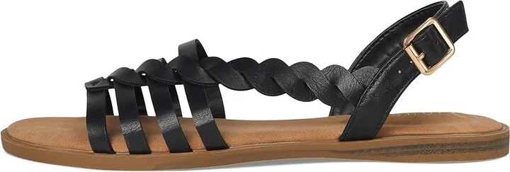 Journee Collection Solay Women's Shoes Black : 5.5 M, Synthetic - Image 6