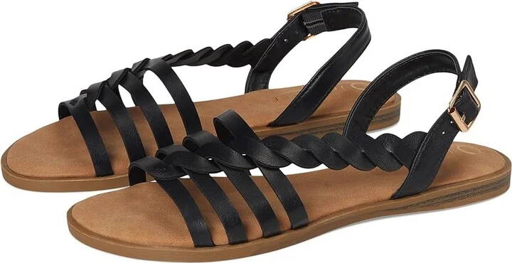 Journee Collection Solay Women's Shoes Black : 5.5 M, Synthetic