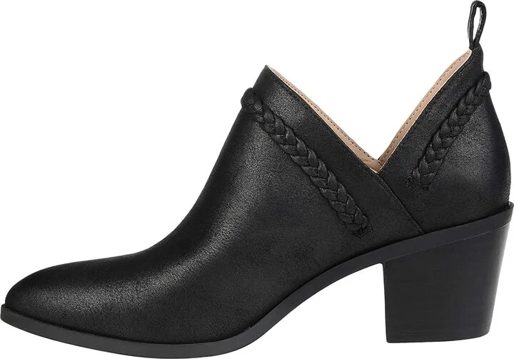 Journee Collection Sophie Bootie Women's Shoes Black : 7.5 M, Synthetic - Image 6