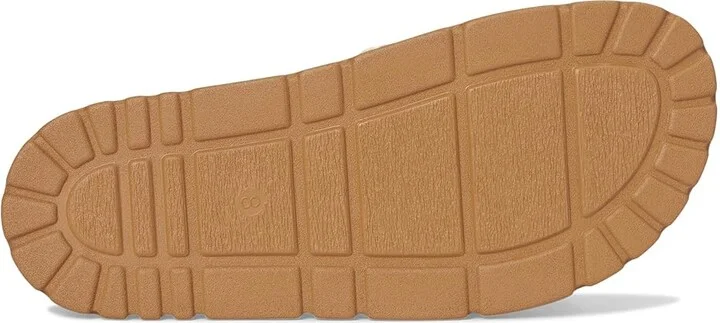 Journee Collection Starr Women's Sandals Natural : 6.5 M, Textile - Image 3