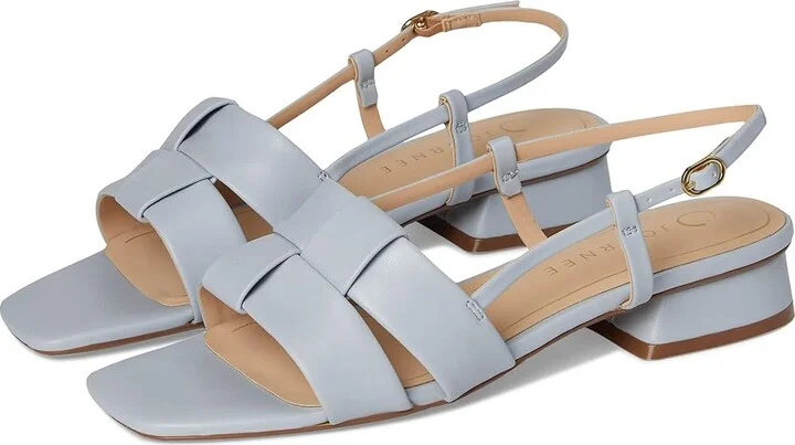 Journee Collection Tabatha Women's Sandals Blue : 6 M, Faux Leather