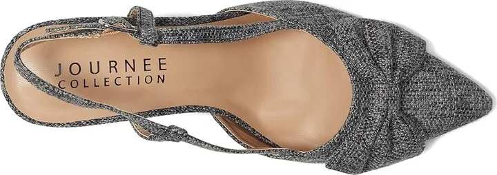 Journee Collection Tailynn Women's Shoes Charcoal : 9 M - Image 2