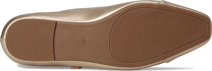 Journee Collection Theah Women's Flat Shoes Champagne : 7 M, Synthetic - Image 3