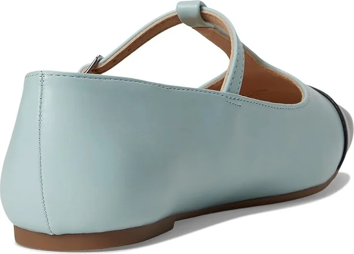 Journee Collection Theah Women's Flat Shoes Light Blue : 11 M, Synthetic - Image 4