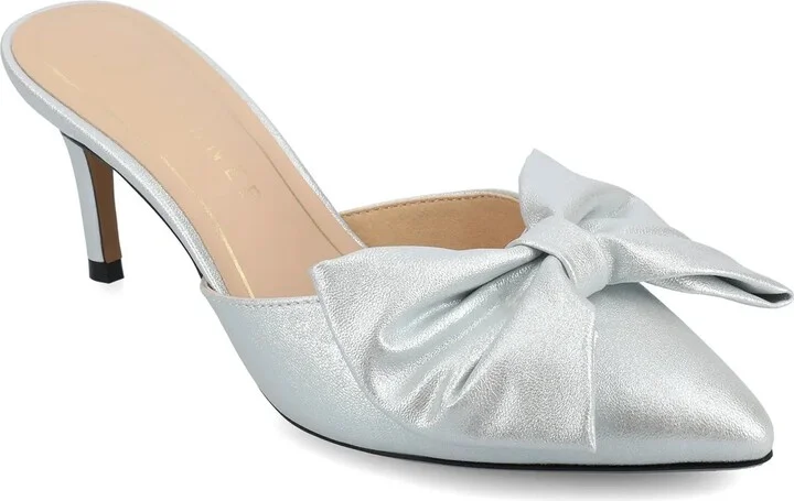 Silver Metallic Synthetic