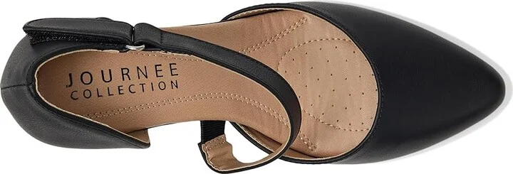 Journee Collection Tillis Women's Shoes Black : 12 M, Leather - Image 2