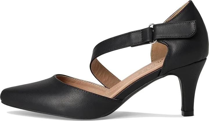 Journee Collection Tillis Women's Shoes Black : 12 M, Leather - Image 6