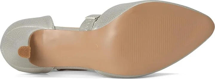 Journee Collection Tillis Women's Shoes Silver : 9.5 M, Leather - Image 3