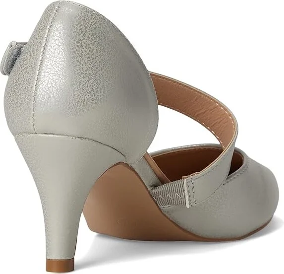 Journee Collection Tillis Women's Shoes Silver : 9.5 M, Leather - Image 4