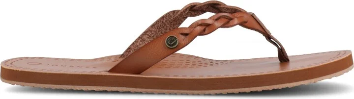 Journee Collection Tomi Braided Comfort Slip-On Flat Sandals - Image 7