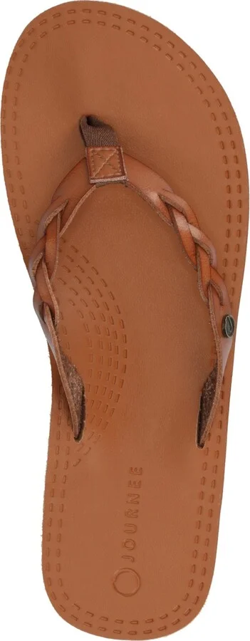 Journee Collection Tomi Braided Comfort Slip-On Flat Sandals - Image 9