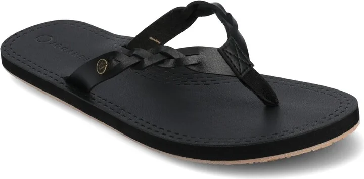Journee Collection Tomi Braided Comfort Slip-On Flat Sandals