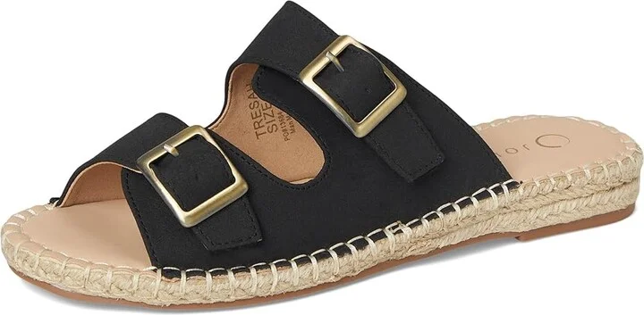 Journee Collection Tresah Women's Dress Sandals Black : 8 M, Faux Leather - Image 5