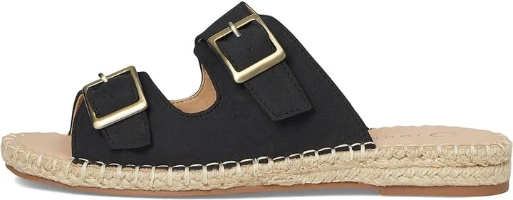 Journee Collection Tresah Women's Dress Sandals Black : 8 M, Faux Leather - Image 6