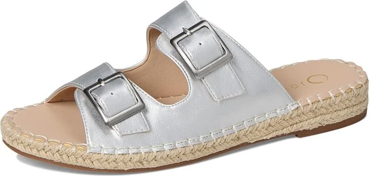 Journee Collection Tresah Women's Dress Sandals Silver : 8.5 M, Faux Leather - Image 5