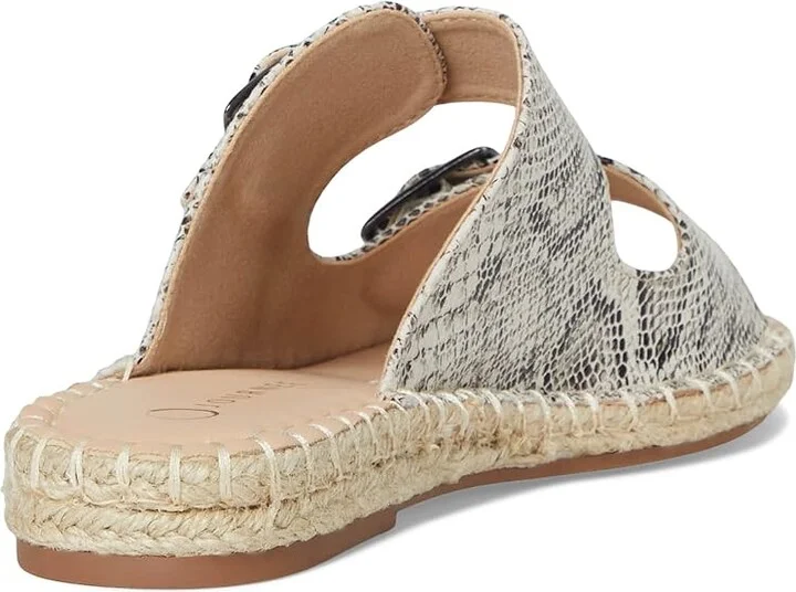 Journee Collection Tresah Women's Dress Sandals Snake : 8.5 M, Faux Leather - Image 4