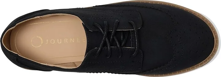 Journee Collection Tru Comfort Foam Claudiya Oxford Women's Shoes Black : 8.5 W - Image 2