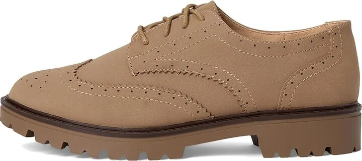 Journee Collection Tru Comfort Foam Claudiya Oxford Women's Shoes Taupe : 9.5 W - Image 6