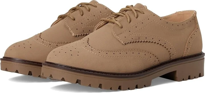 Journee Collection Tru Comfort Foam Claudiya Oxford Women's Shoes Taupe : 9.5 W