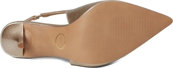 Journee Collection Tru Comfort Foam Elenney Pumps High Women's Heels Champagne : 6.5 M, Faux Leather - Image 3